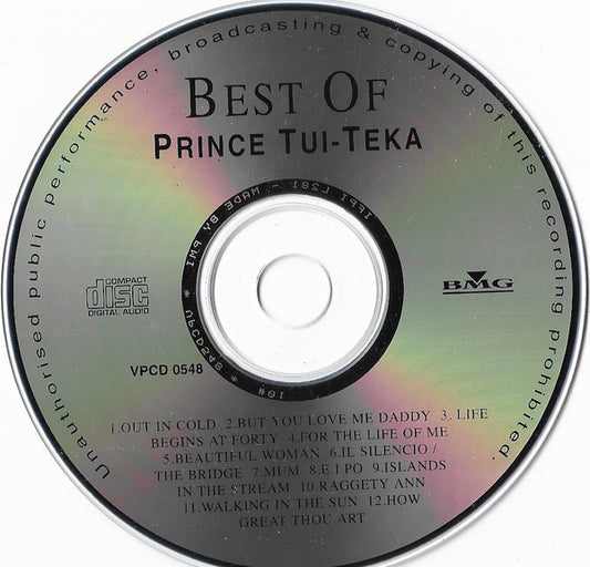 Prince Tui Teka : The Best Of (CD, Comp, RE)