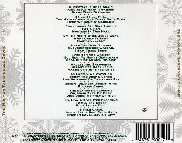 Mormon Tabernacle Choir : Noel (A Worldwide Christmas Celebration) (CD, Album)