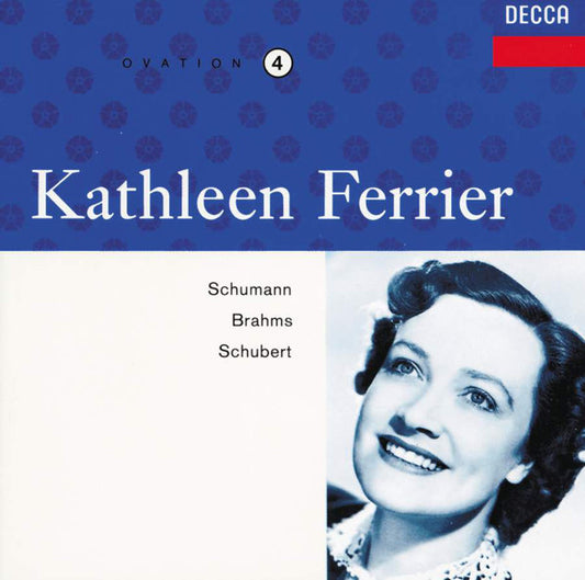 Kathleen Ferrier, Robert Schumann, Franz Schubert, Johannes Brahms, Franz Gruber, John Francis Wade : Schumann • Brahms • Schubert (CD, Album, Mono, RM)