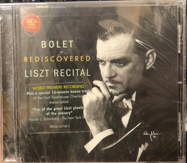 Franz Liszt - Jorge Bolet : Rediscovered - Liszt Recital (CD, Album)
