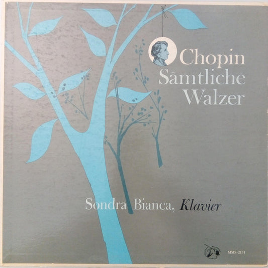 Frédéric Chopin - Sondra Bianca : Sämtliche Walzer (LP, Mono)