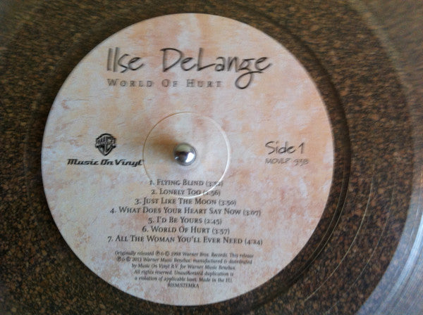 Ilse DeLange : World Of Hurt (LP, Album, Num, RE, Cle)