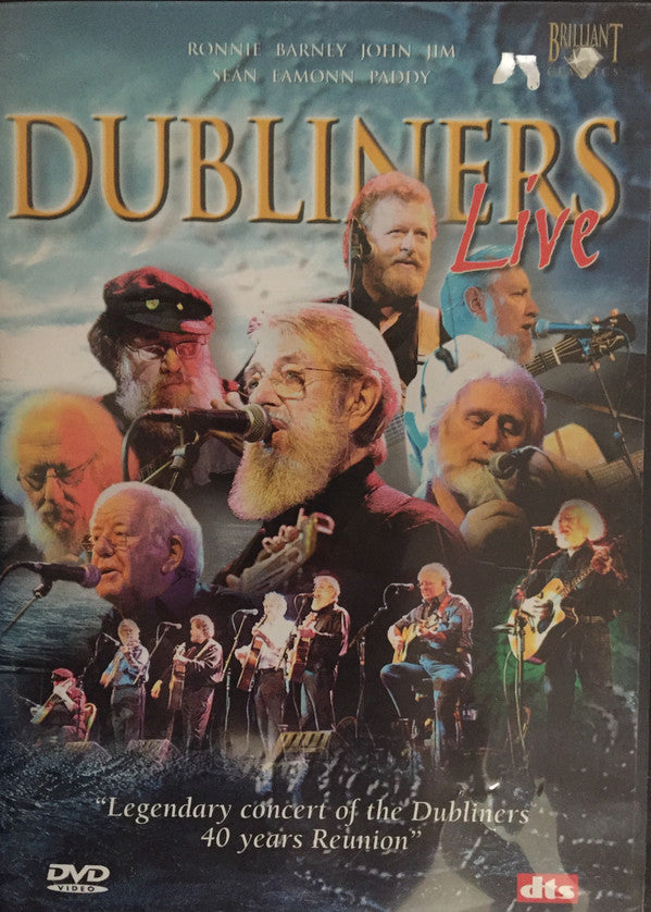 The Dubliners : Live (DVD, PAL, DTS)