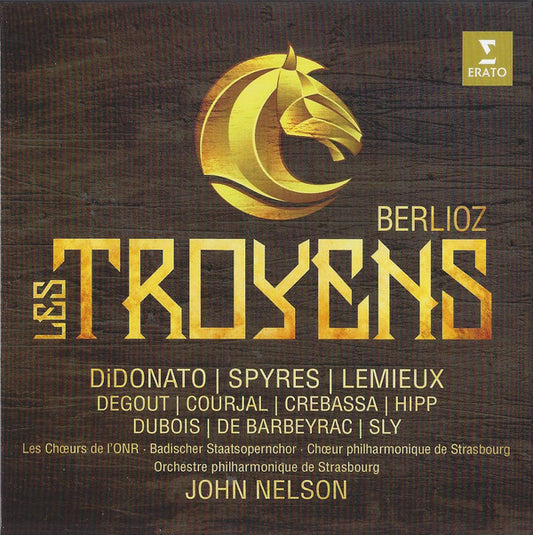 Hector Berlioz - Joyce DiDonato, Michael Spyres, Marie-Nicole Lemieux, Stéphane Degout, Nicolas Courjal, Marianne Crebassa, Hanna Hipp, Cyrille Dubois, Stanislas de Barbeyrac, Philippe Sly, Chœur de L'Opéra National Du Rhin, Badischer Staatsopernchor, Chœ : Les Troyens (4xCD + DVD-V, NTSC, 16: + Box)