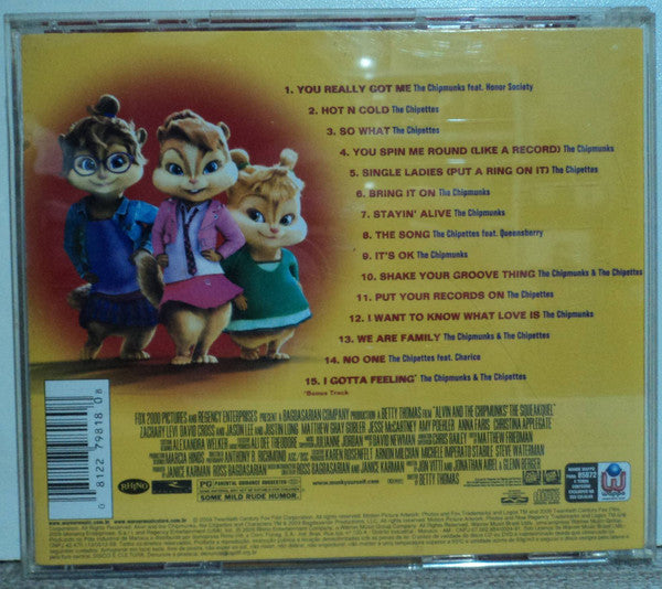 Various :  Alvin And The Chipmunks 2 (Original Motion Picture Soundtrack) (CD, Comp, AD)