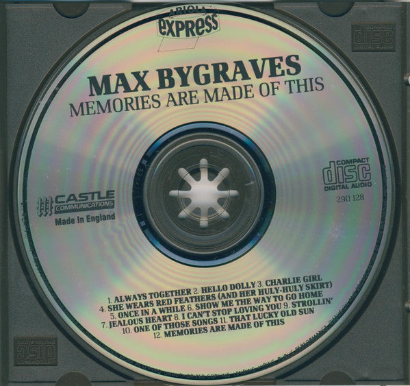 Max Bygraves : Memories Are Made Of This (CD, Comp)