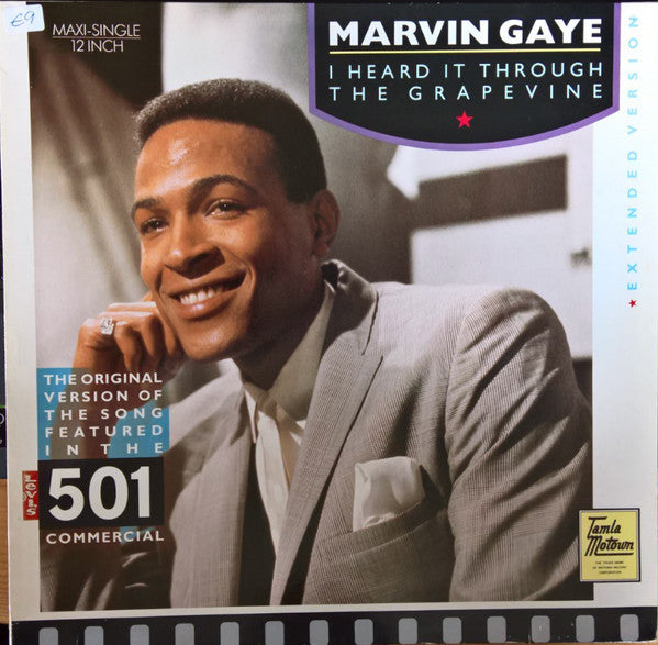 Marvin Gaye : I Heard It Through The Grapevine (Extended Version) (12", Maxi)