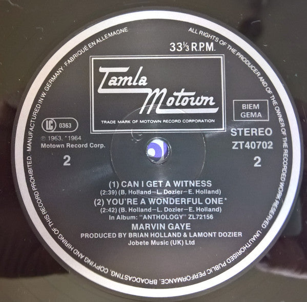Marvin Gaye : I Heard It Through The Grapevine (Extended Version) (12", Maxi)