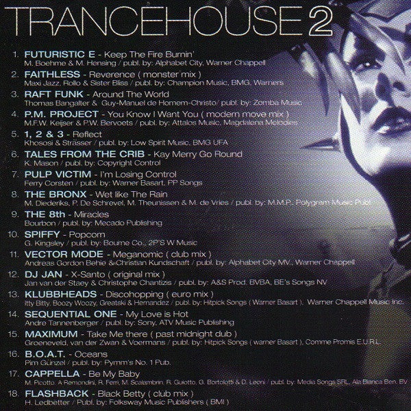 Various : Trance House 2 (CD, Comp)