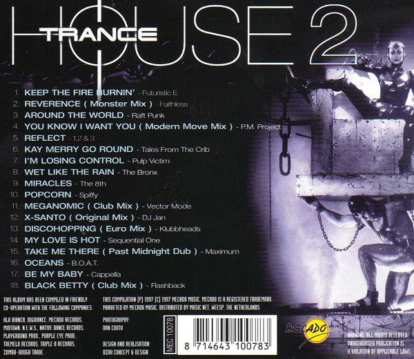 Various : Trance House 2 (CD, Comp)