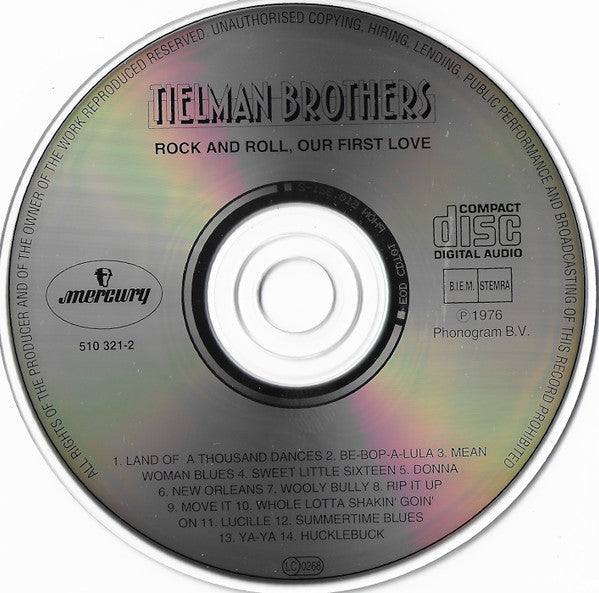 Tielman Brothers : Rock And Roll, Our First Love (CD, Album)