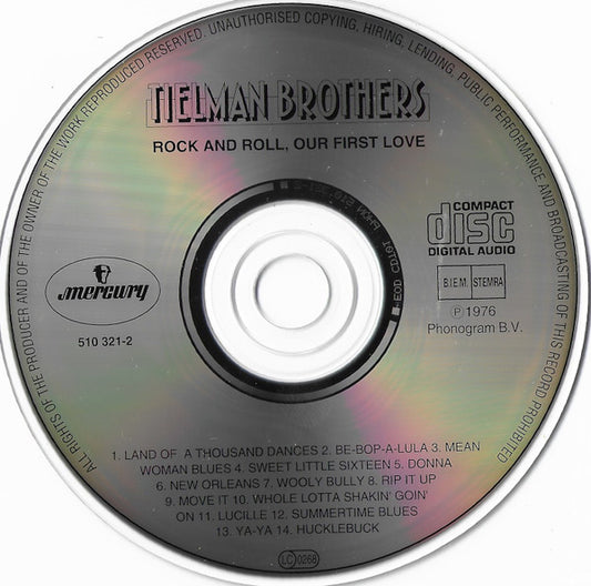 Tielman Brothers : Rock And Roll, Our First Love (CD, Album)
