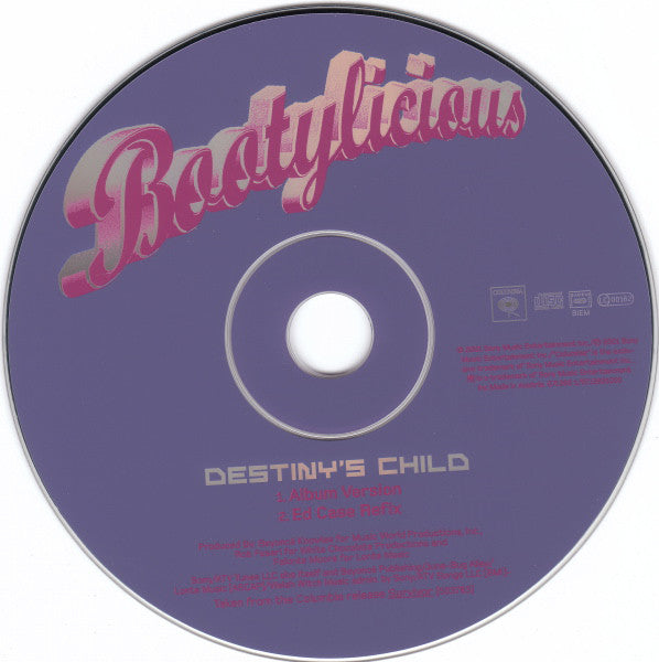 Destiny's Child : Bootylicious (CD, Single)
