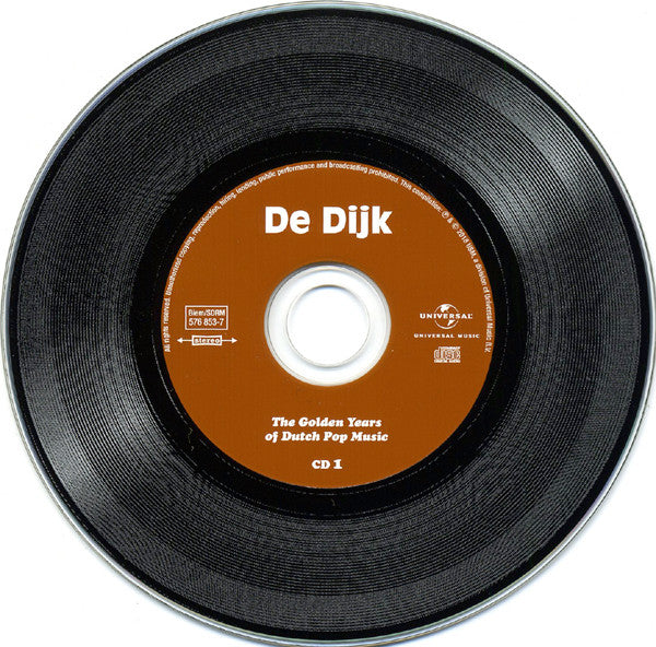De Dijk : The Golden Years Of Dutch Pop Music (A&B Kanten - Een Selectie) (2xCD, Comp)