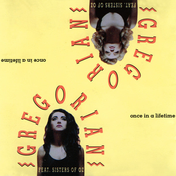 Gregorian (3) feat. Sisters Of Oz : Once In A Lifetime (CD, Maxi)