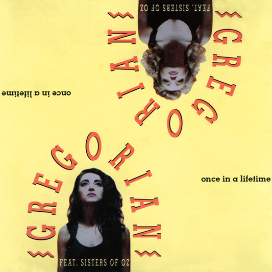 Gregorian (3) feat. Sisters Of Oz : Once In A Lifetime (CD, Maxi)