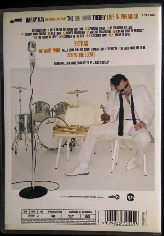 Barry Hay, Metropole Big Band : The Big Band Theory Live In Paradiso (DVD-V, Album, PAL)