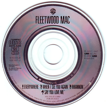 Fleetwood Mac : Everywhere (CD, Mini, Single)