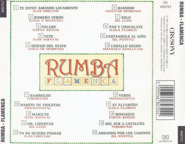 Various : Rumba Flamenca  (CD, Comp)