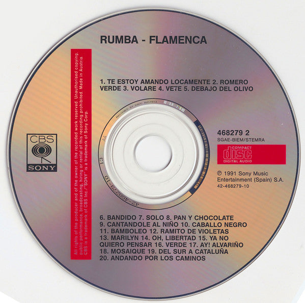Various : Rumba Flamenca  (CD, Comp)