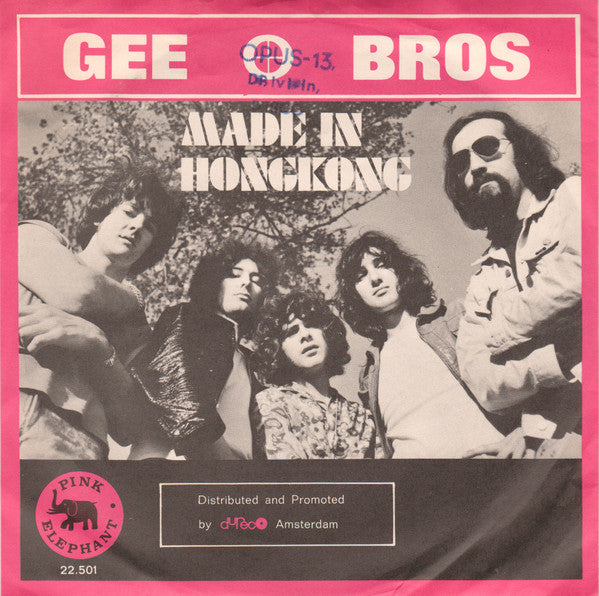 Gee Bros : Made In Hongkong (7", Single, Mono)