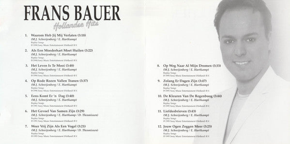 Frans Bauer : Hollandse Hits (CD, Comp)