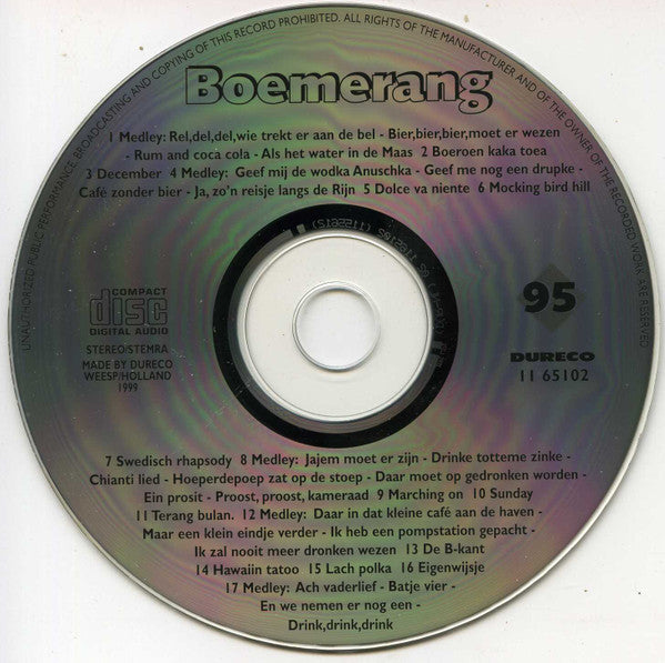 Boemerang : Boemerang (CD)