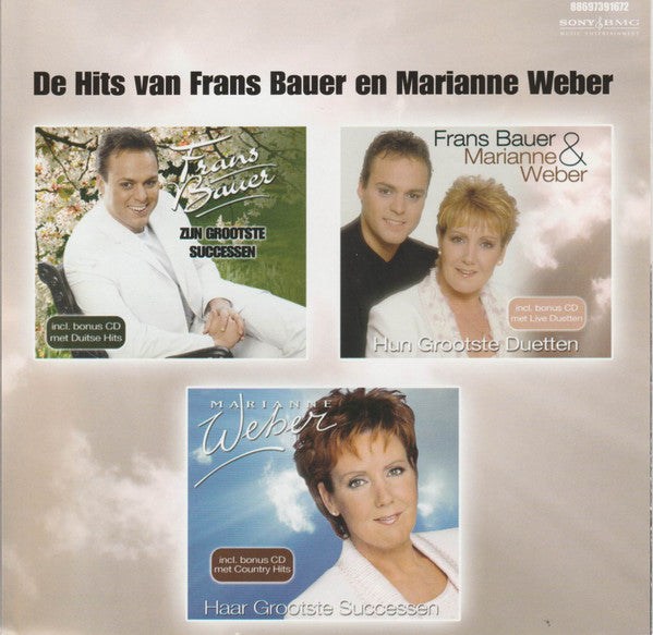 Frans Bauer & Marianne Weber : Hun Grootste Duetten (2xCD, Comp)