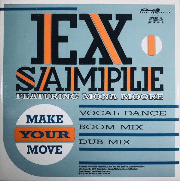 Ex-Sample Featuring Mona Moore (2) : Make Your Move (CD, Single)