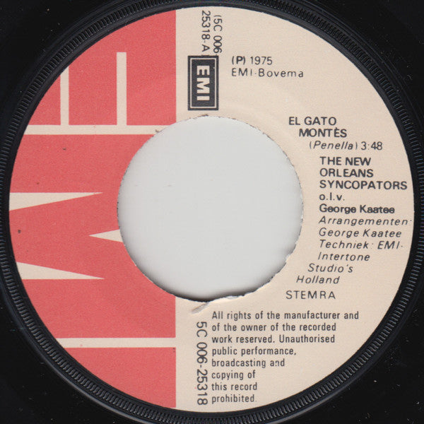 The New Orleans Syncopators : El Gato Montes (7", Single)
