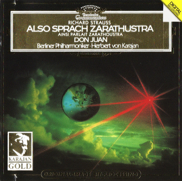 Richard Strauss, Berliner Philharmoniker, Herbert von Karajan : Also Sprach Zarathustra = Ainsi Parlait Zarathoustra • Don Juan (CD, Album, RE, RM, PMD)
