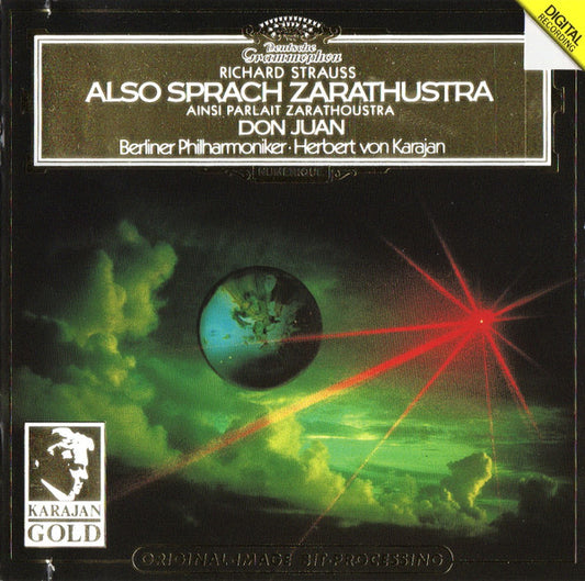 Richard Strauss, Berliner Philharmoniker, Herbert von Karajan : Also Sprach Zarathustra = Ainsi Parlait Zarathoustra • Don Juan (CD, Album, RE, RM, PMD)