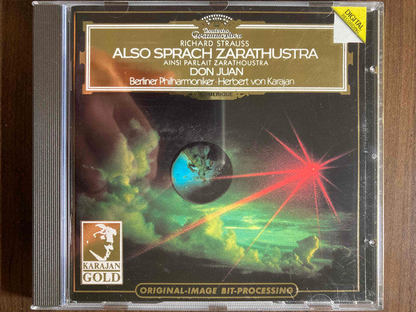 Richard Strauss, Berliner Philharmoniker, Herbert von Karajan : Also Sprach Zarathustra = Ainsi Parlait Zarathoustra • Don Juan (CD, Album, RE, RM, PMD)