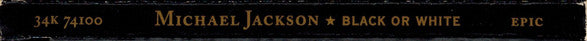 Michael Jackson : Black Or White (CD, Single)