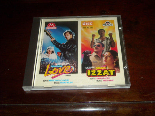 Anand Milind, Anu Malik, Majrooh Sultanpuri, Anand Bakshi : Love / Izzat (CD)