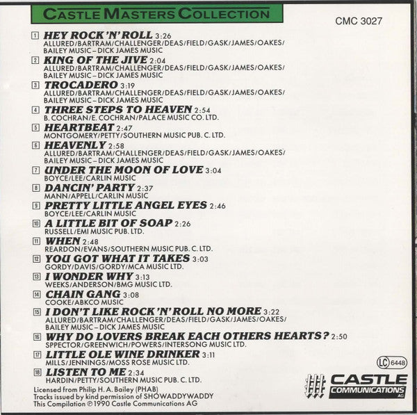 Showaddywaddy : Castle Masters Collection (CD, Comp)