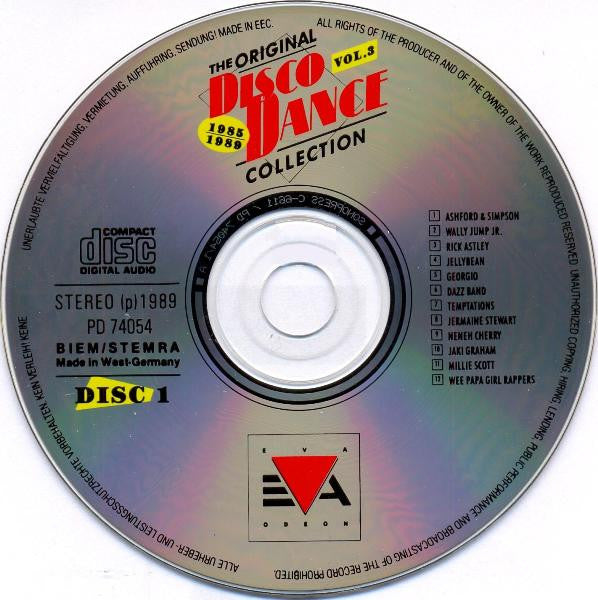 Various : The Original Disco Dance Collection - Vol. 3 - 1985-1989 (2xCD, Comp)