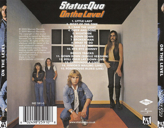 Status Quo : On The Level (CD, Album, RE, RM)