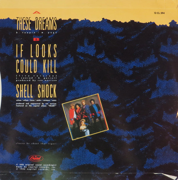 Heart : These Dreams (12", Single)