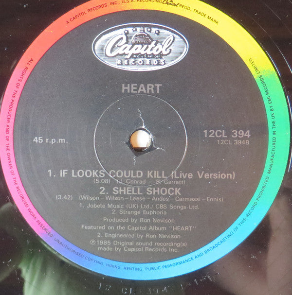 Heart : These Dreams (12", Single)
