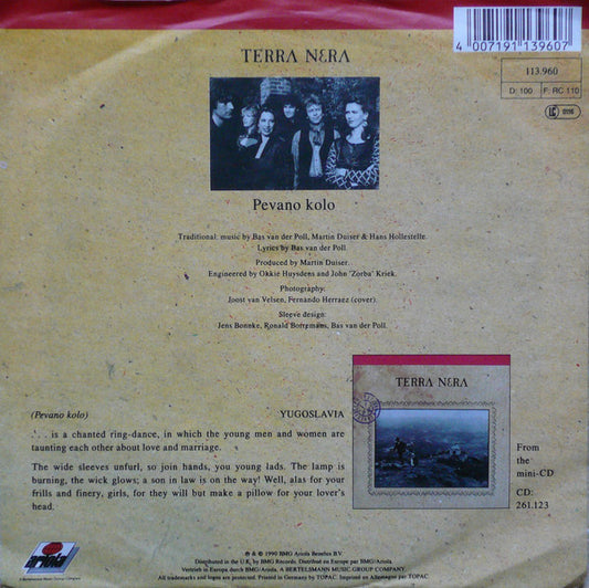 Terra Nera : Pevano Kolo (7", Single)