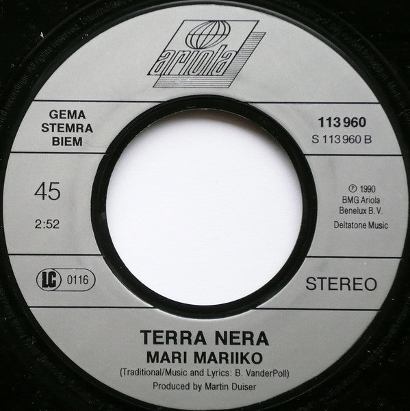 Terra Nera : Pevano Kolo (7", Single)