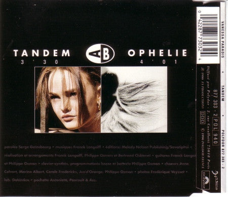 Vanessa Paradis : Tandem (CD, Single)