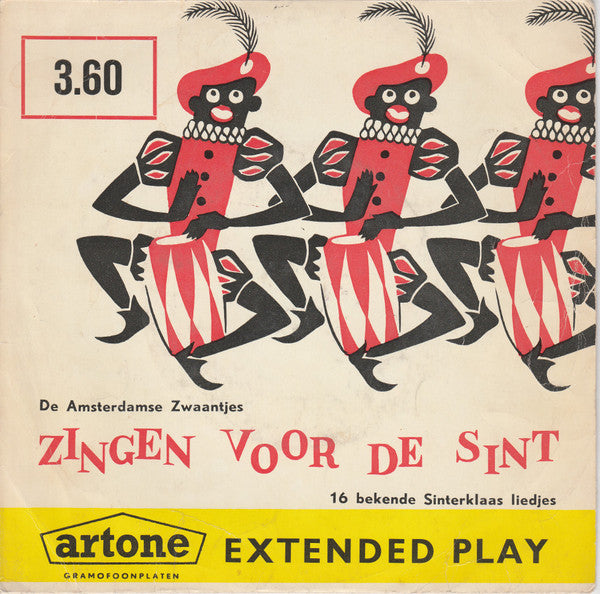 De Amsterdamse Zwaantjes : Zingen Voor De Sint (7", EP)