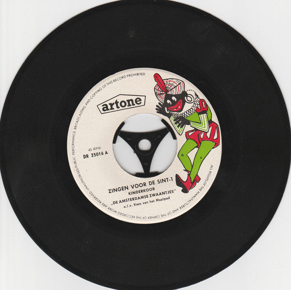 De Amsterdamse Zwaantjes : Zingen Voor De Sint (7", EP)