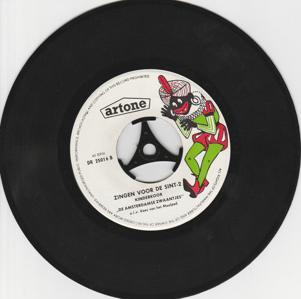 De Amsterdamse Zwaantjes : Zingen Voor De Sint (7", EP)