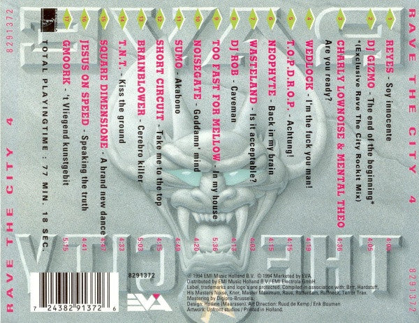 Various : Rave The City 4 (CD, Comp)
