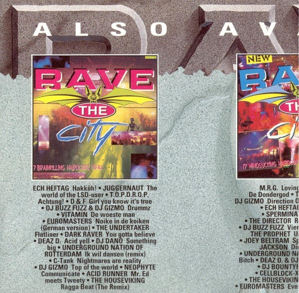 Various : Rave The City 4 (CD, Comp)
