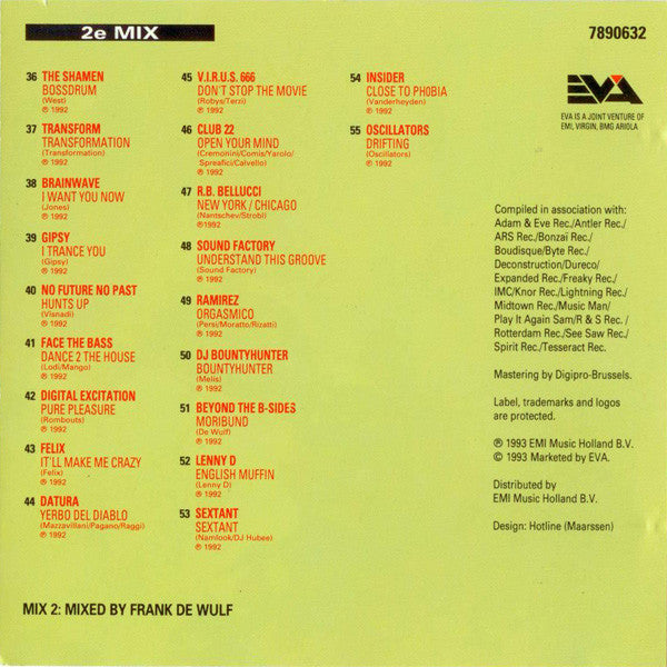 Various : Mix (The) House 2 (CD, Mixed)
