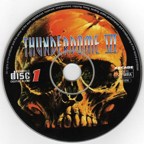 Various : Thunderdome VI (From Hell To Earth) (2xCD, Comp)